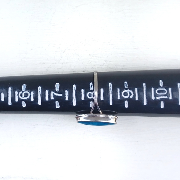 VTG Sterling Silver Turquoise Stone Ring - Picture 5 of 7